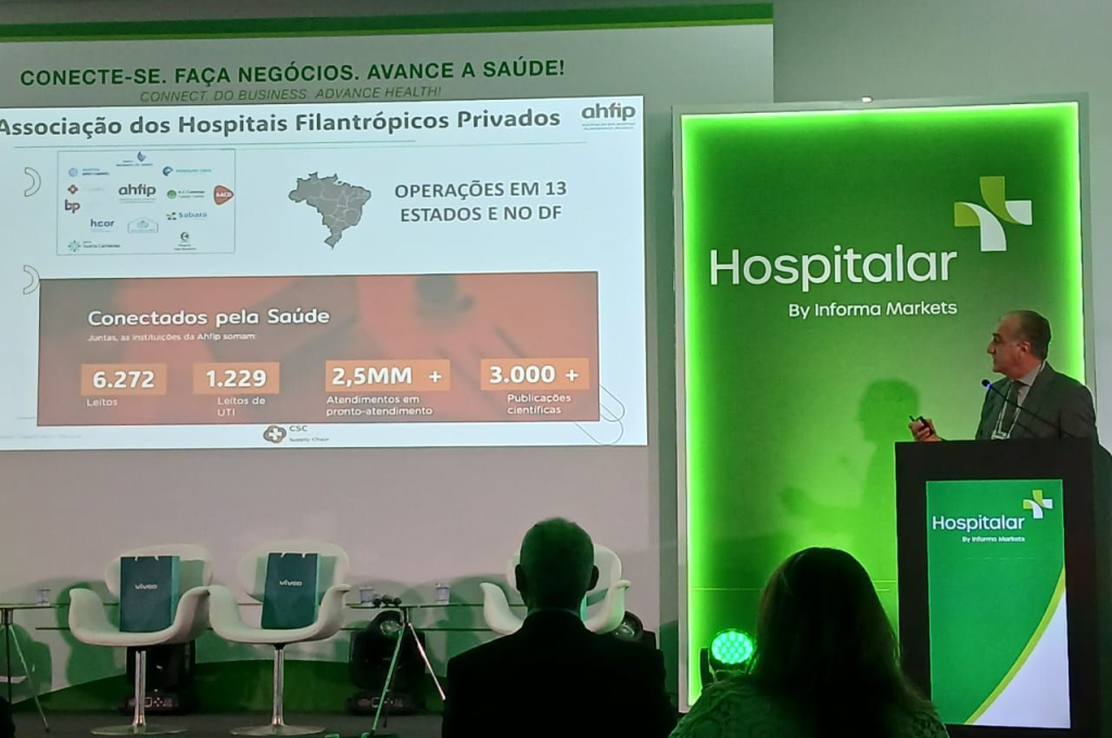 Sustentabilidade, eficiência e gestão pautam participação da Ahfip na Hospitalar 2026
